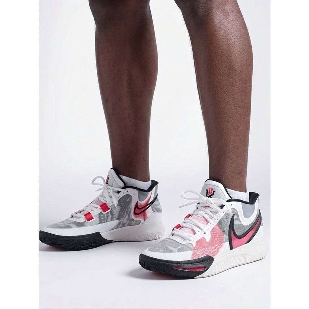NIKE | NEW KYRIE 8 White University Red Men’s 13 (Women 14.5)